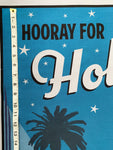 Hollywood fabric panel
