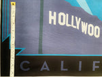 Hollywood fabric panel