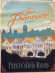 San Francisco fabric panel