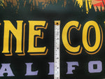 California Wine Country fabric panel