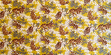 Tigers and Waves fabric (yellow)