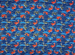 Carp fabric (blue)