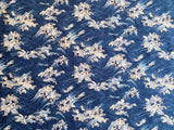 Hokusai Waves fabric (blue)