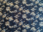 Hokusai Waves fabric (blue)