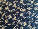 Hokusai Waves fabric (blue)