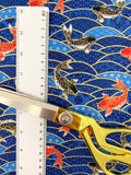 Carp fabric (blue)