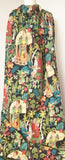 Frida's Garden (heavyweight) fabric (black)