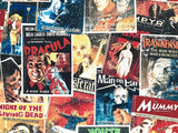 Horror Movie Poster fabric