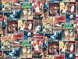 Horror Movie Poster fabric