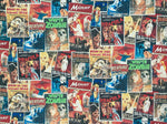 Horror Movie Poster fabric