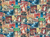 Horror Movie Poster fabric