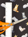 Crafty Cats fabric