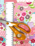 Japanese Pink Floral fabric