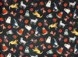 Spooky Pooches fabric
