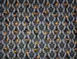 Skulls and Spiders fabric