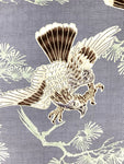 White Tailed Eagles fabric (grey)