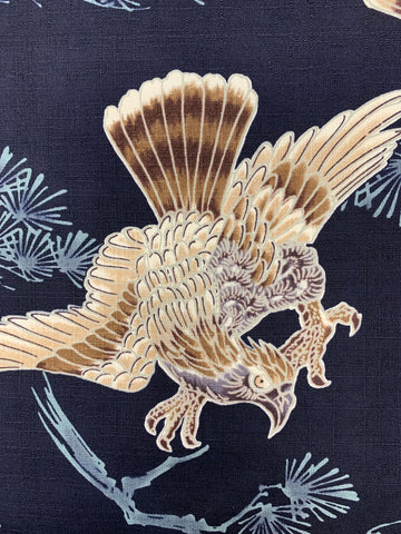 Washi Eagles fabric (blue)